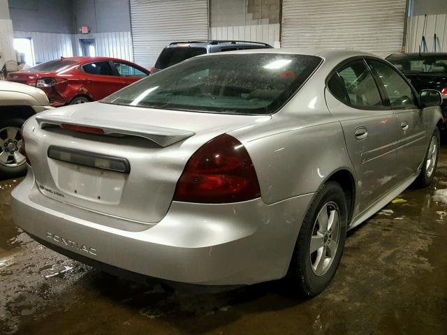 2G2WP552761175151 - 2006 PONTIAC GRAND PRIX GRAY photo 4