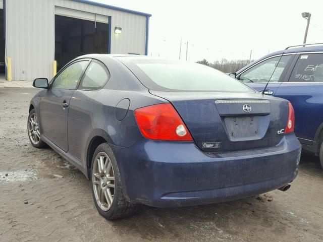 JTKDE167170153356 - 2007 TOYOTA SCION TC 蓝色 照片 3