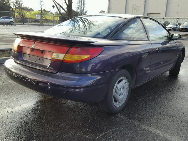 1G8ZH1270VZ176933 - 1997 SATURN SC2 PURPLE photo 4