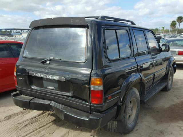 JT6HJ88J4T0129317 - 1996 LEXUS LX 450 BLACK photo 4