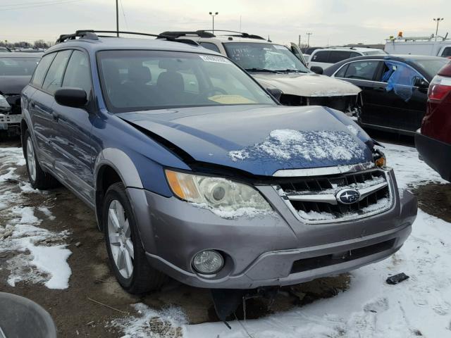 4S4BP61C787349669 - 2008 SUBARU OUTBACK 2. BLUE photo 1