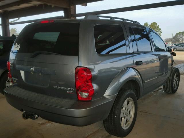 1D8HD48P89F700828 - 2009 DODGE DURANGO SL SILVER photo 4