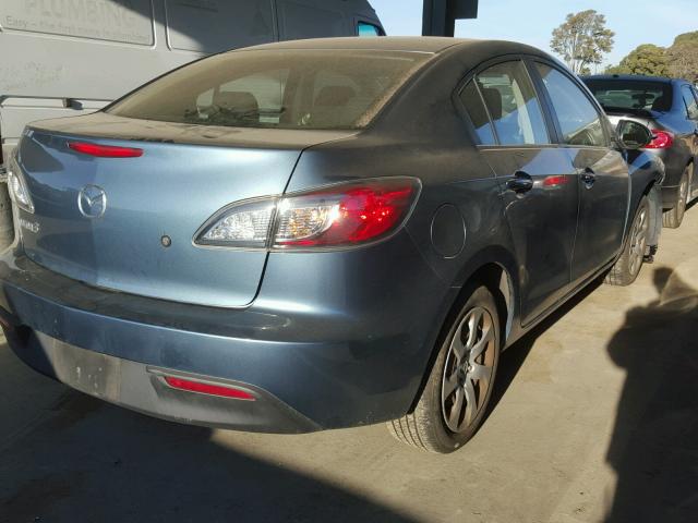 JM1BL1UG6B1492706 - 2011 MAZDA 3 I BLUE photo 4