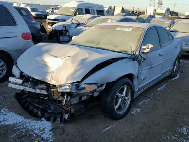 1G2WR52122F263680 - 2002 PONTIAC GRAND PRIX SILVER photo 2