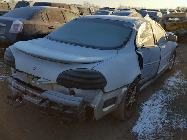 1G2WR52122F263680 - 2002 PONTIAC GRAND PRIX SILVER photo 4