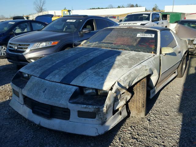 1G1FP23E2NL160355 - 1992 CHEVROLET CAMARO RS WHITE photo 2