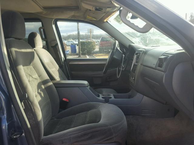 1FMZU73K93ZB23468 - 2003 FORD EXPLORER X BLUE photo 5