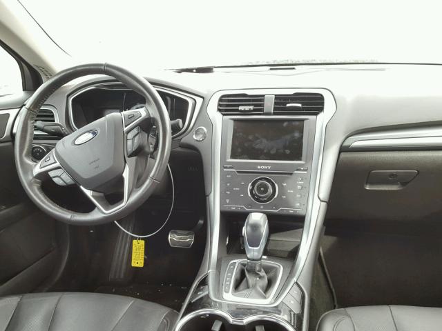 3FA6P0SU5FR247602 - 2015 FORD FUSION TIT GRAY photo 9