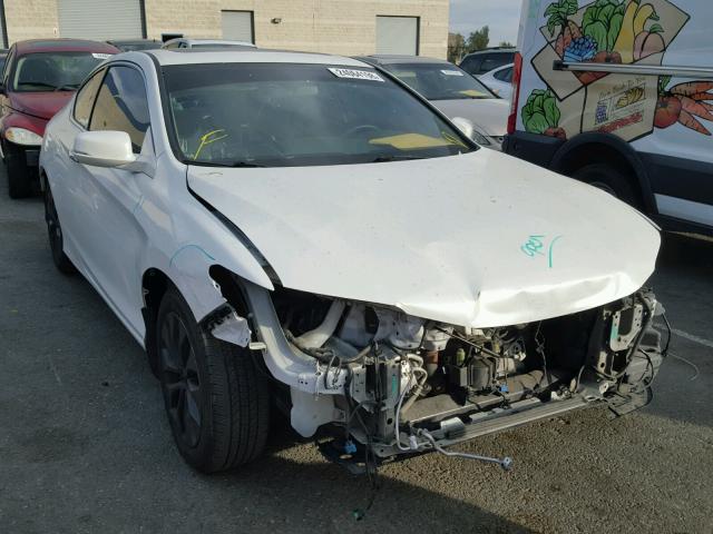 1HGCT1B7XEA006072 - 2014 HONDA ACCORD EX WHITE photo 1