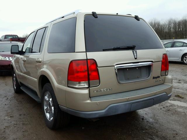 5LMEU68H95ZJ13433 - 2005 LINCOLN AVIATOR 棕色 照片 3