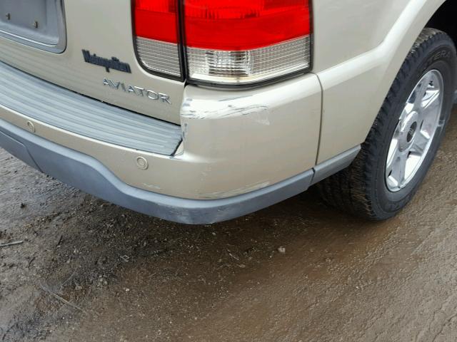 5LMEU68H95ZJ13433 - 2005 LINCOLN AVIATOR 棕色 照片 9