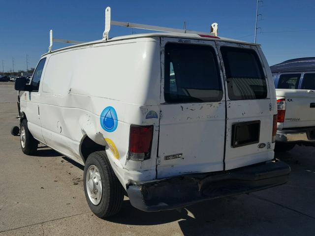 1FTNE14W28DA37017 - 2008 FORD ECONOLINE WHITE photo 3