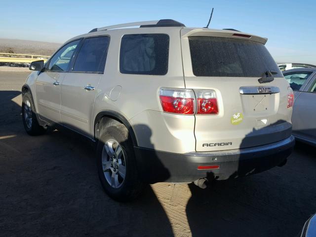 1GKKRPED4CJ260164 - 2012 GMC ACADIA SLE TAN photo 3