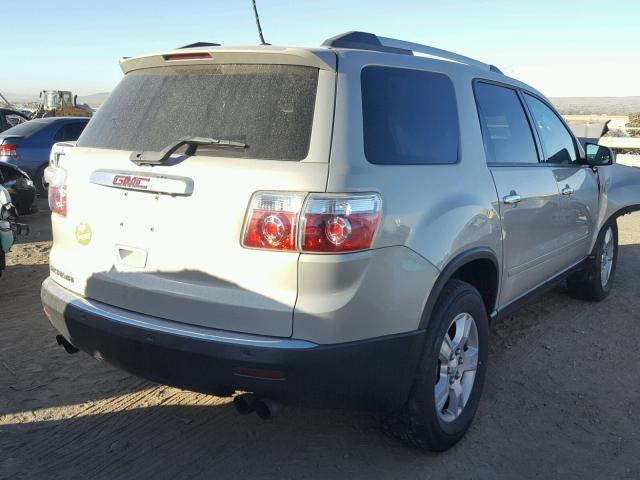 1GKKRPED4CJ260164 - 2012 GMC ACADIA SLE TAN photo 4