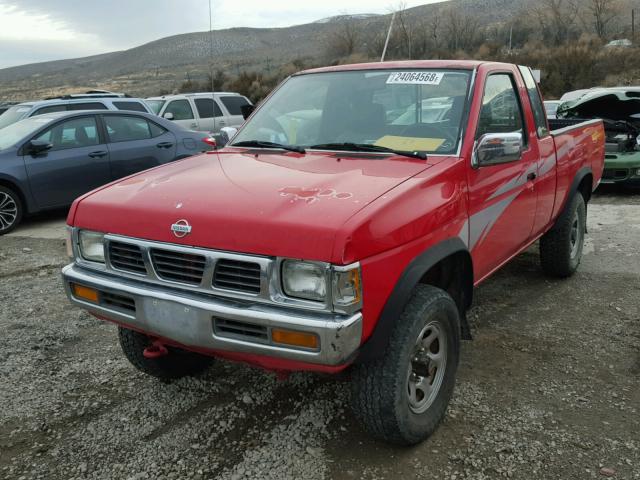 1N6HD16Y3RC351472 - 1994 NISSAN TRUCK KING RED photo 2