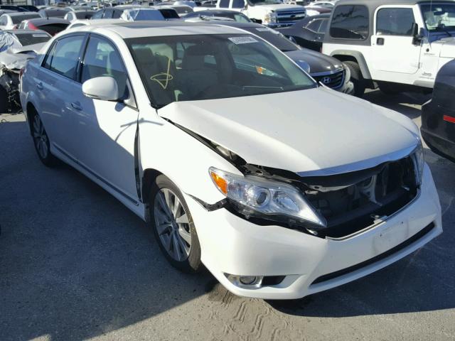 4T1BK3DB7BU400886 - 2011 TOYOTA AVALON BAS WHITE photo 1