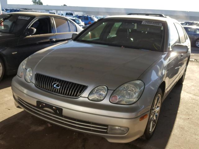 JT8BL69S540014441 - 2004 LEXUS GS 430 SILVER photo 2