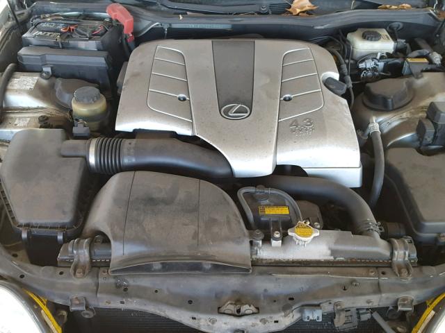 JT8BL69S540014441 - 2004 LEXUS GS 430 SILVER photo 7