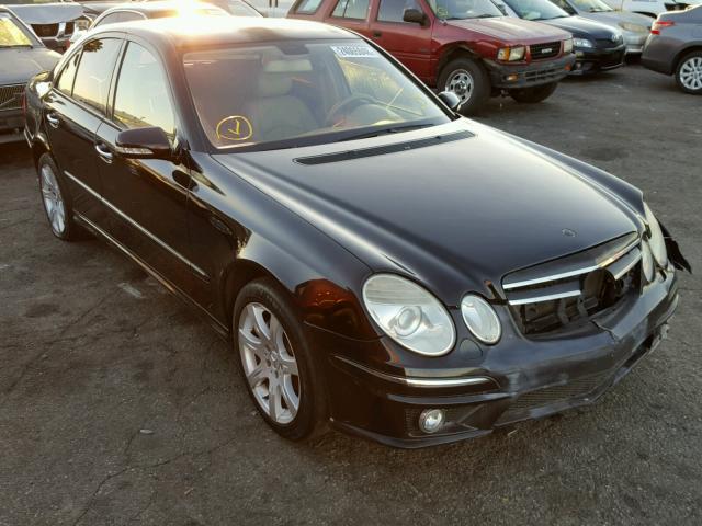 WDBUF56X77B071713 - 2007 MERCEDES-BENZ E350 BLACK photo 1