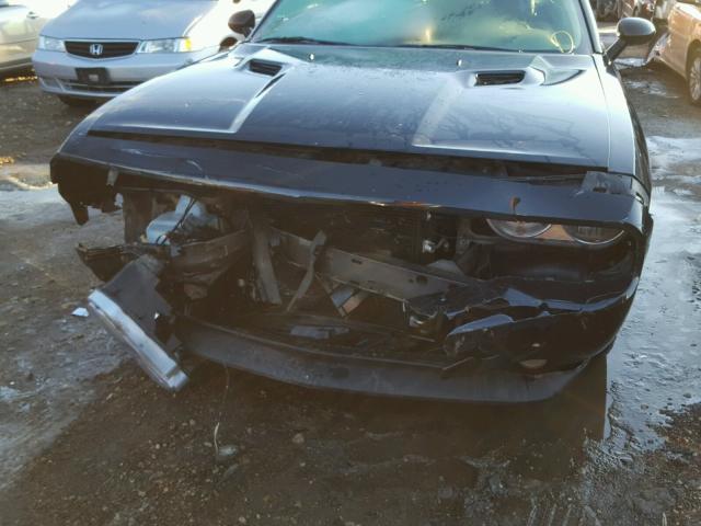 2C3CDYAG4DH699862 - 2013 DODGE CHALLENGER BLACK photo 9