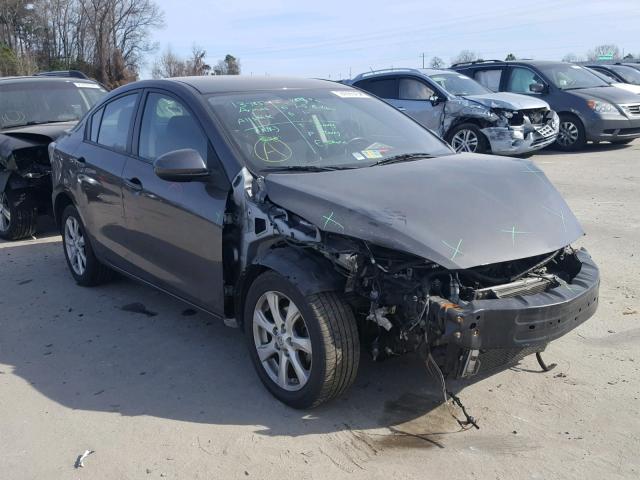 JM1BL1SG4A1258808 - 2010 MAZDA 3 I GRAY photo 1