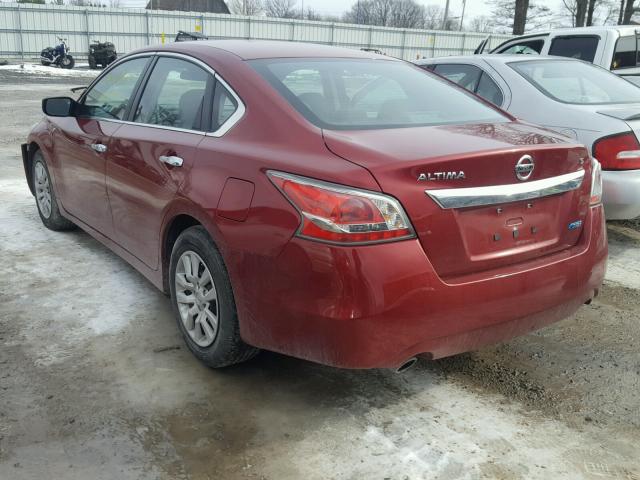 1N4AL3AP8EN219930 - 2014 NISSAN ALTIMA 2.5 MAROON photo 3