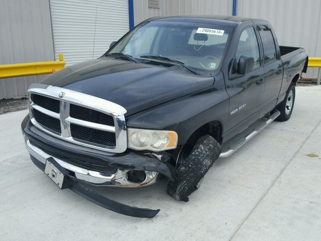 1D7HA18N05J529610 - 2005 DODGE RAM 1500 S BLACK photo 2