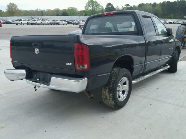 1D7HA18N05J529610 - 2005 DODGE RAM 1500 S BLACK photo 4