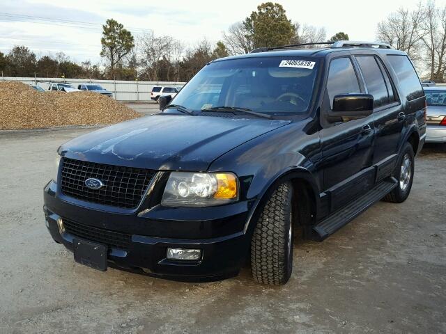 1FMFU20515LA94249 - 2005 FORD EXPEDITION BLACK photo 2