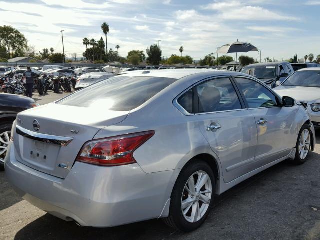 1N4AL3AP2DN582321 - 2013 NISSAN ALTIMA 2.5 SILVER photo 4