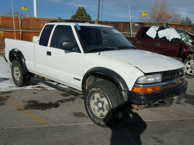 1GCCT19W4Y8221454 - 2000 CHEVROLET S TRUCK S1 WHITE photo 1