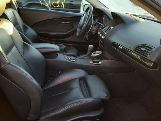 WBAEH13436CR49632 - 2006 BMW 650 I Gümüş foto 5