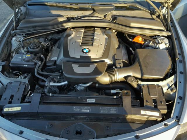 WBAEH13436CR49632 - 2006 BMW 650 I Gümüş foto 7