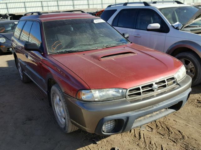 4S3BG6857V7619376 - 1997 SUBARU LEGACY OUT RED photo 1