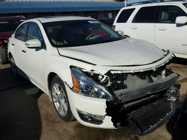 1N4AL3AP3DC130339 - 2013 NISSAN ALTIMA 2.5 WHITE photo 1