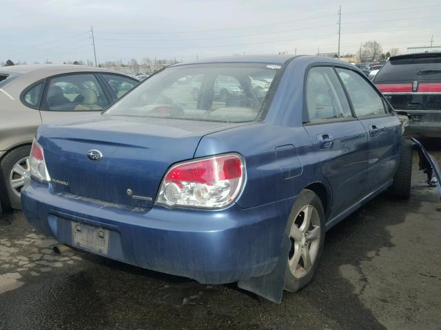 JF1GD61677H518004 - 2007 SUBARU IMPREZA 2. BLUE photo 4