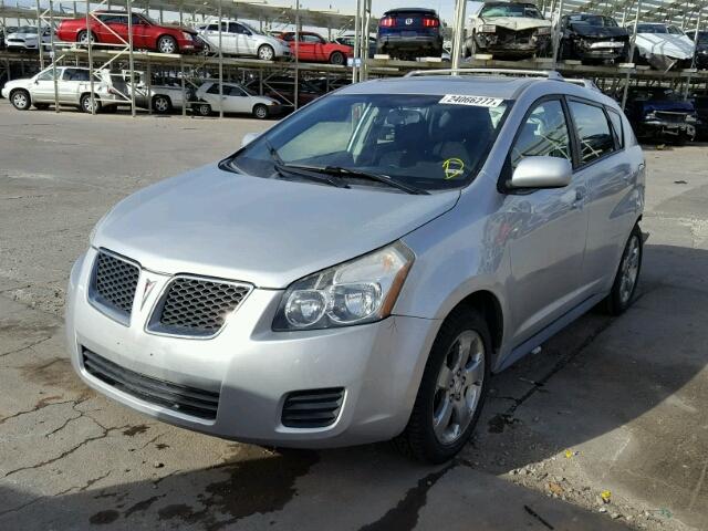 5Y2SM670X9Z426759 - 2009 PONTIAC VIBE AWD SILVER photo 2