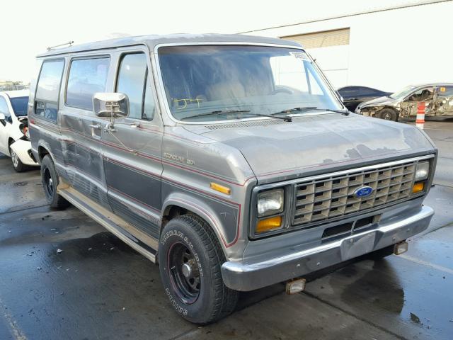 1FDEE14N2JHC24923 - 1988 FORD ECONOLINE GRAY photo 1