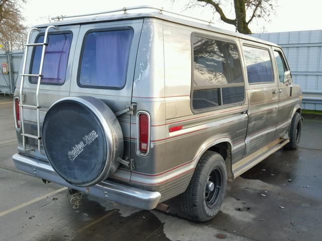1FDEE14N2JHC24923 - 1988 FORD ECONOLINE GRAY photo 4