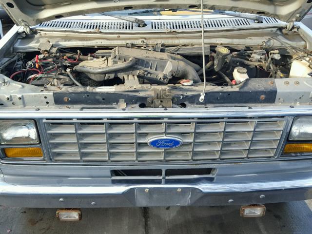 1FDEE14N2JHC24923 - 1988 FORD ECONOLINE GRAY photo 7