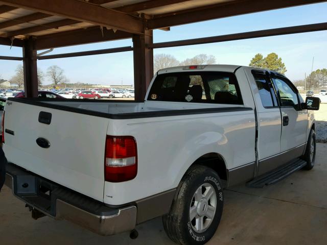 1FTPX12574NA71584 - 2004 FORD F150 WHITE photo 4