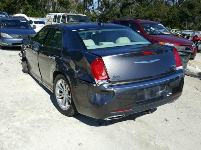 2C3CCAEG5FH899270 - 2015 CHRYSLER 300C GRAY photo 3