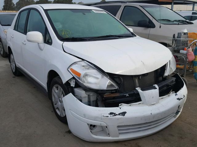 3N1BC1AP0AL467671 - 2010 NISSAN VERSA S WHITE photo 1