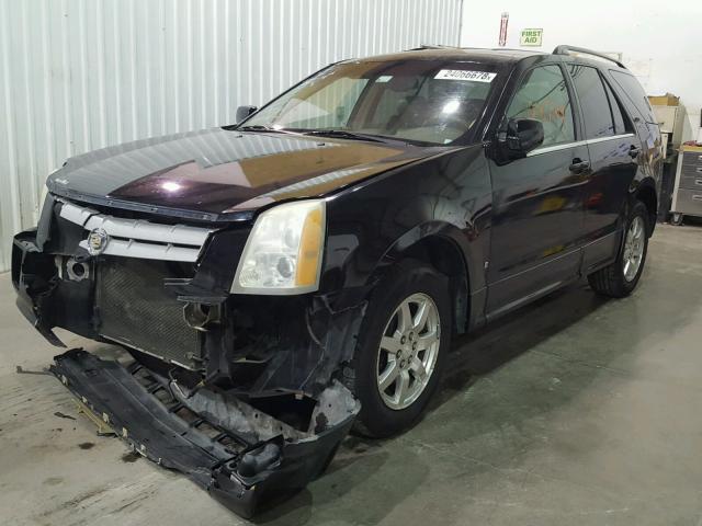 1GYEE637360180998 - 2006 CADILLAC SRX BLACK photo 2