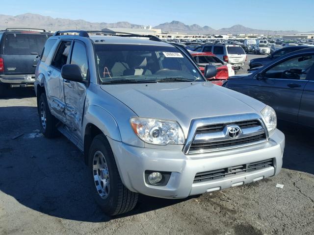 JTEBU14R760083233 - 2006 TOYOTA 4RUNNER SR SILVER photo 1