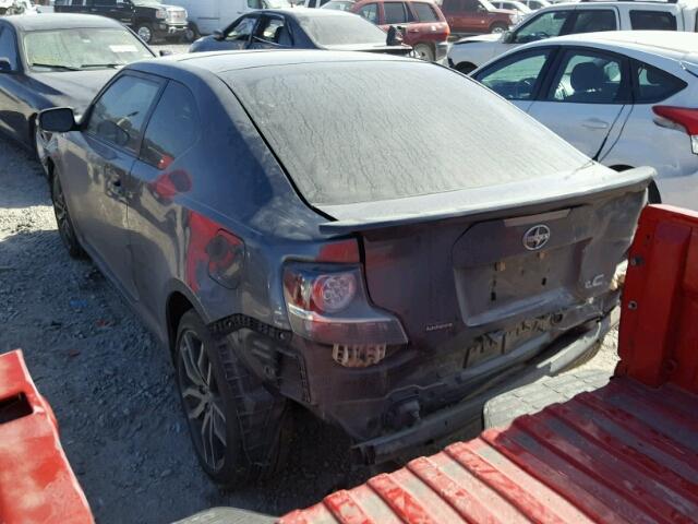 JTKJF5C70F3090906 - 2015 TOYOTA SCION TC GRAY photo 3