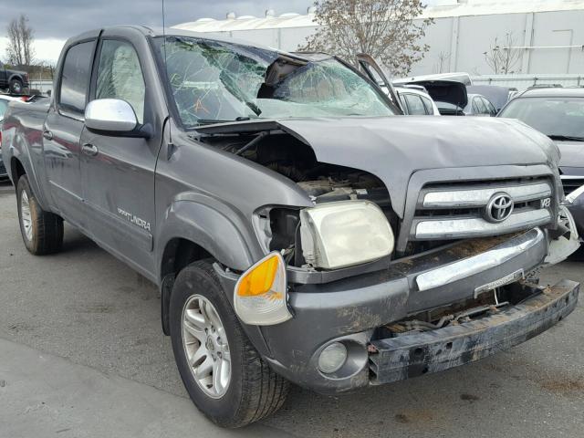 5TBET34136S499330 - 2006 TOYOTA TUNDRA DOU GRAY photo 1