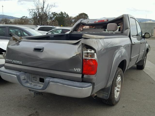 5TBET34136S499330 - 2006 TOYOTA TUNDRA DOU GRAY photo 4