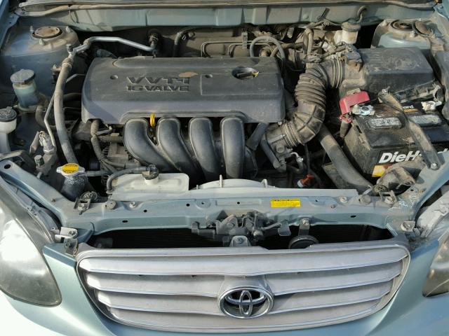 1NXBR32E96Z664996 - 2006 TOYOTA COROLLA CE GREEN photo 7