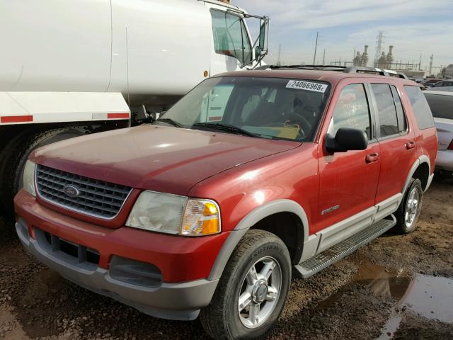 1FMZU73E52ZA87674 - 2002 FORD EXPLORER X RED photo 2